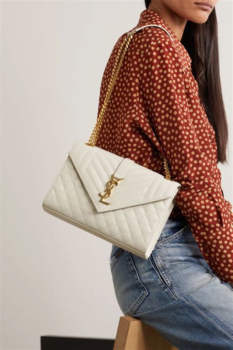 ysl nude envelope bag|YSL envelope bag beige.